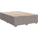  Okvir za krevet bez madraca smeđesivi 140 x 190 cm od tkanine | shoptok.hr