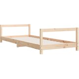  Okvir za dječji krevet 80 x 200 cm od masivne borovine | shoptok.hr