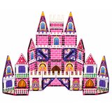 Magnetic Construction Blocks Princess Castle Pink 58 pcs. | shoptok.hr