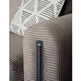 ELTAP Svjetlo smeđa sklopiva/s prostorom za odlaganje sofa od samta 244 cm Arcadova – | shoptok.hr