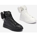 Resti Black women's sport shoes with pouch Efiffe- Footwear | ePonuda.com