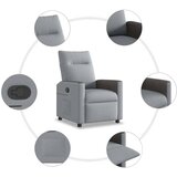  Naslonjač od tkanine svjetlosivi | shoptok.hr
