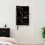  Zidni ormarić za nakit s LED svjetlima | shoptok.hr