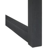 MID.YOU PISALNA MIZA kovina, leseni material črna, hrast artisan | Shoptok.si