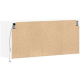  Zidni TV ormarić s LED svjetlima bijeli 100x31x45 cm | shoptok.hr