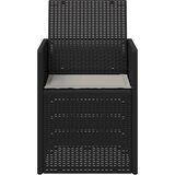  Vrtne stolice za blagovanje 2 pcs Antracit i Svjetlosiva PP | shoptok.hr