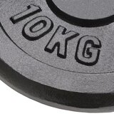 Ploče za utege 4 kom 2 x 10 kg + 2 x 5 kg od lijevanog željeza | shoptok.hr