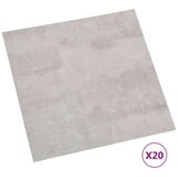  Samoljepljive Pločice za Pod 30 5 x 30 5 cm 20 pcs PVC - Bijela i siva | shoptok.hr