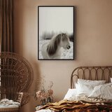  Slika - Horse Mane (1 Part) Vertical 40x60 U crnom drvenom okviru | shoptok.hr
