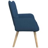  Kauč za dvoje Plava 115 x 61 x 87 cm tkanina | shoptok.hr
