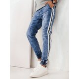 DStreet Spodnie męskie jeansowe joggery niebieskie | shoptok.hr