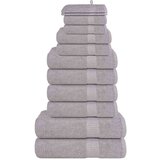  12-dijelni set ručnika sivi 360 gsm 100 % pamuk | shoptok.hr