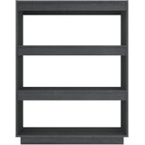 Ormarić za knjige / pregrada sivi 80x35x103 cm od borovine | shoptok.hr