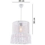 Opviq ness macrame white chandelier | ePonuda.com