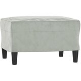  3-dijelni set sofa s jastucima svjetlosivi baršunasti | shoptok.hr