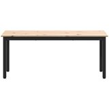  Klupa Prirodna 110 x 35 x 45 cm Čvrsto borovo drvo | Eponuda.com