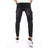 DStreet Men's black cargo jeans UX3256 | ePonuda.com