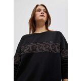 Marisse Sweatshirt L-Bl-3716 Black Cene