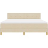 Box Spring Krevet s Madracem Krem 180x200 cm Tkanina | shoptok.hr