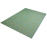 Dieter Knoll PREPROGA ZA ZUNANJO UPORABO Milano 206/290 cm tkano barve petroleja, sahara | Shoptok.si