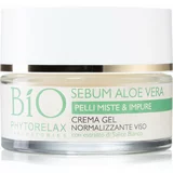 Phytorelax Laboratories Bio Sebum Aloe Vera vlažilna gel krema za redukcijo mastne kože 50 ml