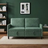 SOFA s pohranom Morska zelena 152 x 78 x 87 cm Poliester | shoptok.hr