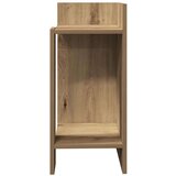 vidaXL Pomoćni stolić s policom boja hrasta artisan 25 5x27x60 cm | shoptok.hr