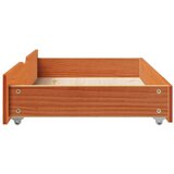 vidaXL Ladice ispod kreveta 2 kom voštano smeđe 95x55x16cm od borovine | shoptok.hr