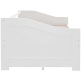 vidaXL Trosed z ležiščem in predali bela trdna borovina 90x200 cm | Shoptok.si