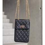 Gemre Black quilted shoulder bag Acres | ePonuda.com