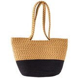 YESSS! Torba za plažu crno-bež | ePonuda.com
