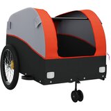  Prikolica za bicikl crno-narančasta 45 kg željezna | shoptok.hr