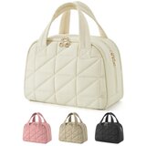 INF Velika torba za ličila, potovalni organizator torbe za kozmetiko za ženske in dekleta Beige, (21684485) Cene