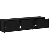 TV omarica Črna Orehovina 165 x 34 x 40 cm Konstruiran les, (5000137132) | Shoptok.si