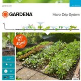 Gardena micro-drip početni komplet za zalijevanje (prikladno za: površine za sadnju biljaka do 40 m²) | shoptok.hr