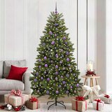 Umjetno božićno drvce 210 cm 300 LED lampica Topla bijela | shoptok.hr