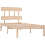 Posteljni okvir iz trdnega lesa 90x200 cm, (20684470) | Shoptok.si