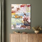 Malerifabrikken Slika z ročno naslikanimi elementi 90x118 cm Streetlife – | Shoptok.si