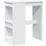 Barski stol s držačima bijeli 90 x 47 5 x 103 5 cm drveni | shoptok.hr