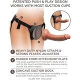King Cock Elite Comfy Body Dock - dno koje se može pričvrstiti (smeđe) | shoptok.hr