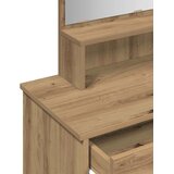  Toaletni stol s ogledalom Artisan hrast 86,5x35x136 cm | shoptok.hr