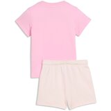 Puma Set majica i šorts za devojčice Minicats Ess Tee And Shorts Set Inf, Roze | Eponuda.com