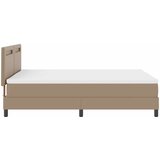  Krevet s opruga kutije s madracem Boja cappuccina 160 x 200 cm | shoptok.hr