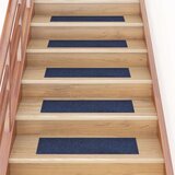 vidaXL Samoljepljivi otirači za stepenice 15 kom 76 x 20 cm plavi | shoptok.hr