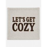 Sinsay Dekorativna navlaka za jastuk s natpisom „Let's get cozy“ | shoptok.hr
