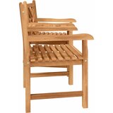  Vrtne vanjske stolice 152 x 63 x 89 cm Čvrsto teak drvo | Eponuda.ba