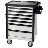 WISENT Kolica za radionicu Premium White Edition (Crno-bijele boje, Čelik, Bez alata) | shoptok.hr