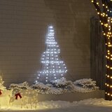  LED Božićno drvce s zemljanim klinovima Hladna bijela 182 cm | shoptok.hr