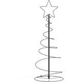 vidaXL LED božićno drvce 80 LED toplo bijelo 120 cm | shoptok.hr