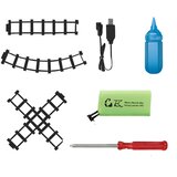 Electric Train Classic Train Lights Sounds Smoke 24 pcs. | Shoptok.si